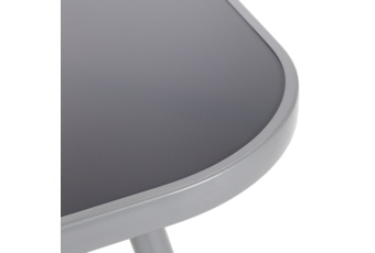 Meble ogrodowe Casablanca 145 cm Silver + Sevilla Silver / Grey 6+1 