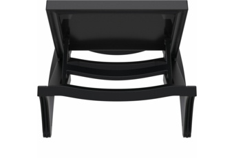 Leżak ogrodowy Siesta Pacific Black / Black