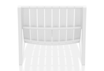 Leżak ogrodowy Siesta Slim White