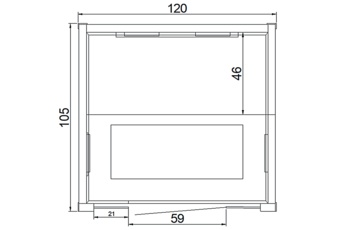 Sauna infrared Nordum Basic 2-osobowa naturalna