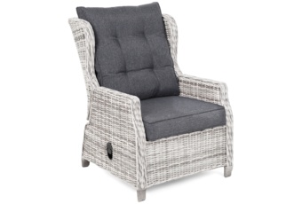 Meble ogrodowe technorattanowe Memfis Light Grey / Grey Melange