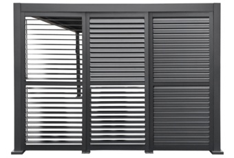 Panel żaluzjowy do pergoli ogrodowej Bermeo