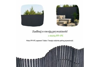 Mata wzmocniona PP+PE na ogrodzenie 1,5 x 25 m jasnobrązowa - na balkon - na płot Mata wzmocniona PP+PE na ogrodzenie 1,5 x 25 m jasnobrązowa