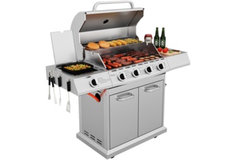 Grill gazowy Köler Relish V4 - srebrny - 17,2 kW Grill gazowy Köler Relish V4 Silver