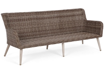 Meble ogrodowe technorattanowe Almeria Ginger / Brown Melange