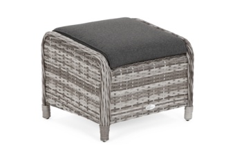 Meble ogrodowe technorattanowe Sofia jasnoszare dwuosobowe Meble ogrodowe technorattanowe Sofia Light Grey / Grey Melange