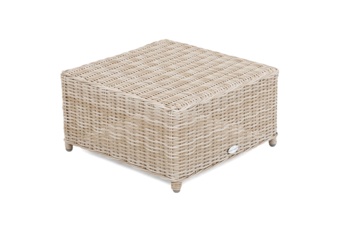 Kosz ogrodowy technorattanowy Michigan Beige / Beige Melange