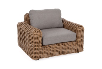 Meble ogrodowe technorattanowe Umbria Beige / Taupe Melange