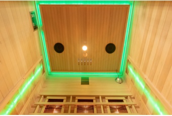 Sauna infrared Nordum Solea 2-osobowa szara
