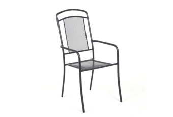 Krzesło ogrodowe metalowe Venezia Grey