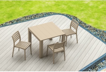 Stół Siesta Vegas 100+40 cm White