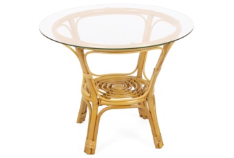 Meble ogrodowe rattanowe Bahama Honey / Cream 3+1