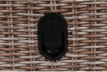 Meble ogrodowe technorattanowe Memfis Ginger / Brown Melange powystawowe