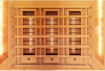 Sauna infrared Nordum Solea 2-osobowa szara