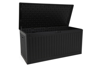 Skrzynia ogrodowa wzmocniona Orebro 984 l Black
