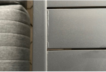Meble ogrodowe aluminiowe Sorrento Grey / Grey Melange II. gatunek