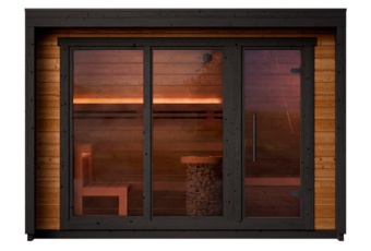 Sauna fińska zewnętrzna Leil® Saunas Patio M 5-osobowa