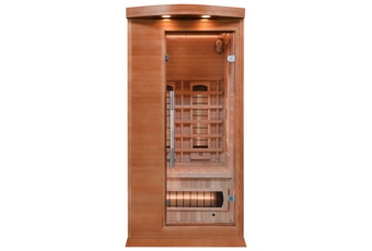 Sauna infrared Nordum Classic 1-osobowa WiFi brązowa