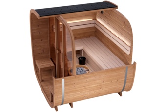 Sauna fińska zewnętrzna Leil® Saunas Dice Comfy 2.0 4-osobowa