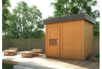 Sauna fińska zewnętrzna Prymulka Sauna fińska zewnętrzna Megiw Prymulka