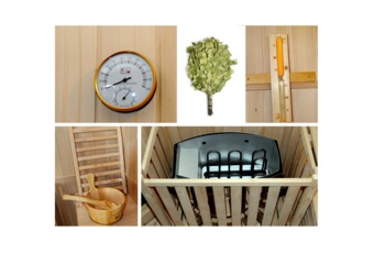 Sauna fińska EA4 Grey z piecem