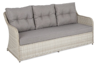 Meble ogrodowe technorattanowe Bergamo Beige / Beige Melange