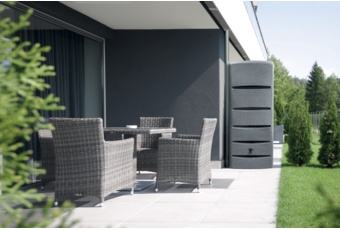 Zbiornik na deszczówkę MPI Tower 720 l granitowy