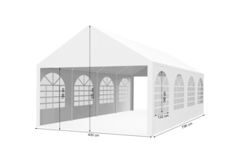 Namiot ogrodowy imprezowy 400 x 800 cm