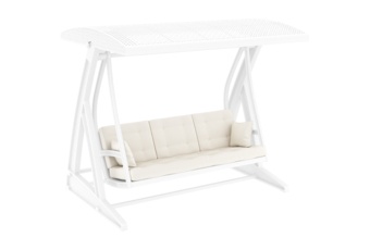 Huśtawka ogrodowa Siesta Hawaii White