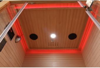 Sauna infrared Nordum Basic 2-osobowa naturalna