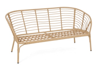 Meble ogrodowe technorattanowe Toskania Beige / Light Grey