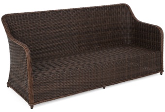 Meble ogrodowe technorattanowe Bergamo Elegant Brown Mat / Brown Melange