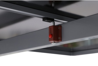 Stół ogrodowy aluminiowy rozkładany Ontario 200+100 cm Grey / Light Grey