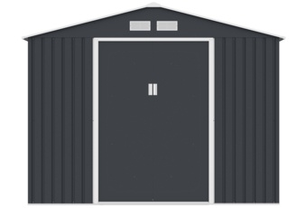 Domek narzędziowy szary Oslo 277 x 191 cm Domek narzędziowy Oslo 277 x 191 cm Grey