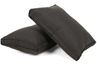 Narożne meble ogrodowe technorattanowe Lagos Muddy Grey / Black Melange