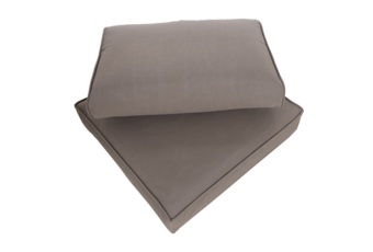 Zestaw mebli aluminiowych Tasos Cream / Latte - dla 4 osób  Meble ogrodowe technorattanowe Tasos Cream / Latte