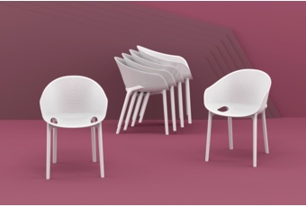 Krzesło Siesta Sky Pro White