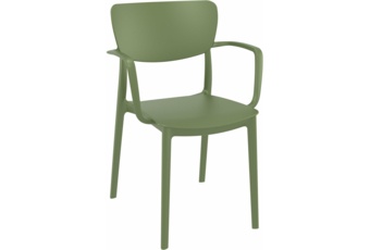 Krzesło Siesta Lisa Olive Green