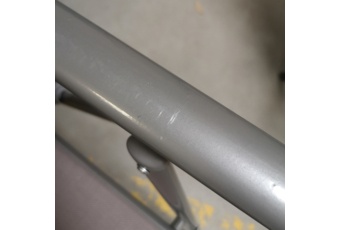 Krzesło ogrodowe metalowe Casablanca Silver / Taupe II. gatunek