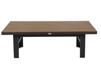 Narożne meble aluminiowe Turyn Dark Grey / Grey Melange