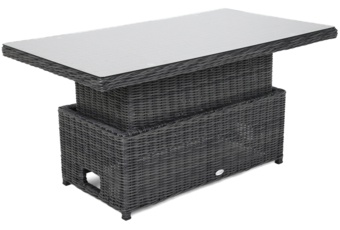 Meble ogrodowe technorattanowe Memfis Grey / Grey Melange