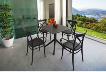 Krzesło Siesta Cross XL Black