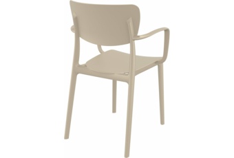 Krzesło Siesta Lisa Taupe