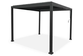 Pergola ogrodowa aluminiowa Bermeo 300 x 300 cm