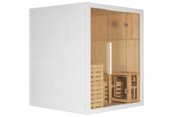 Sauna fińska EA4 White z piecem 4-osobowa