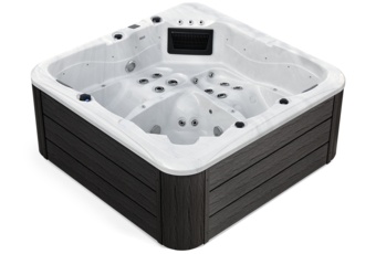Wanna ogrodowa z hydromasażem Aquess Zenya 5202 5-osobowa