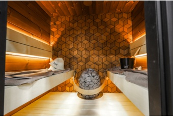 Sauna fińska Leil® Saunas Como 4-osobowa