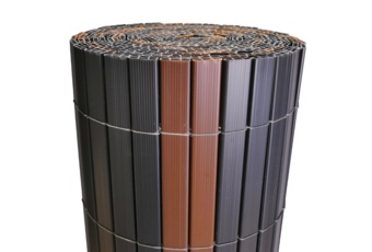 Mata PVC Regular na ogrodzenie 150 x 500 cm szaro-brązowa