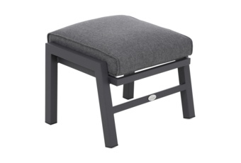 Meble ogrodowe aluminiowe Morton Dark Grey / Grey Melange