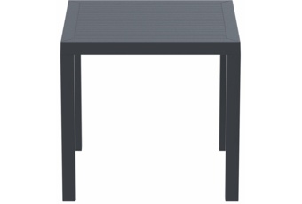 Stół Siesta Ares 80 cm Dark Grey